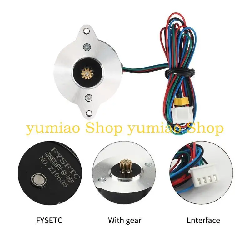 

587B Stepper Motor 36mm Extruder Parts 3D Printer Stock Feeder for VORON 2.4 BLV Orbiter1.5 High Temperature