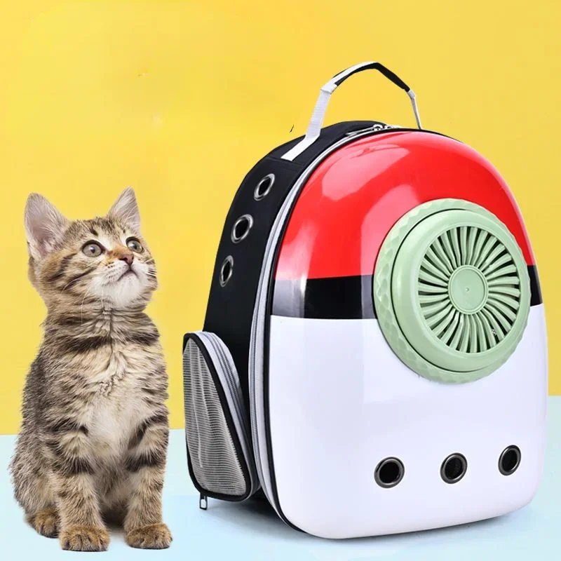 Portable Space Capsule Breathable Cat Bag, Pet Travel Supplies, carrying Pets Travel Essential