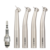 For KAVO Coupling Dental High Speed Optical Fiber Turbine rotation Pen Led Handpiece 45 Degree Standard Mini Torque Head