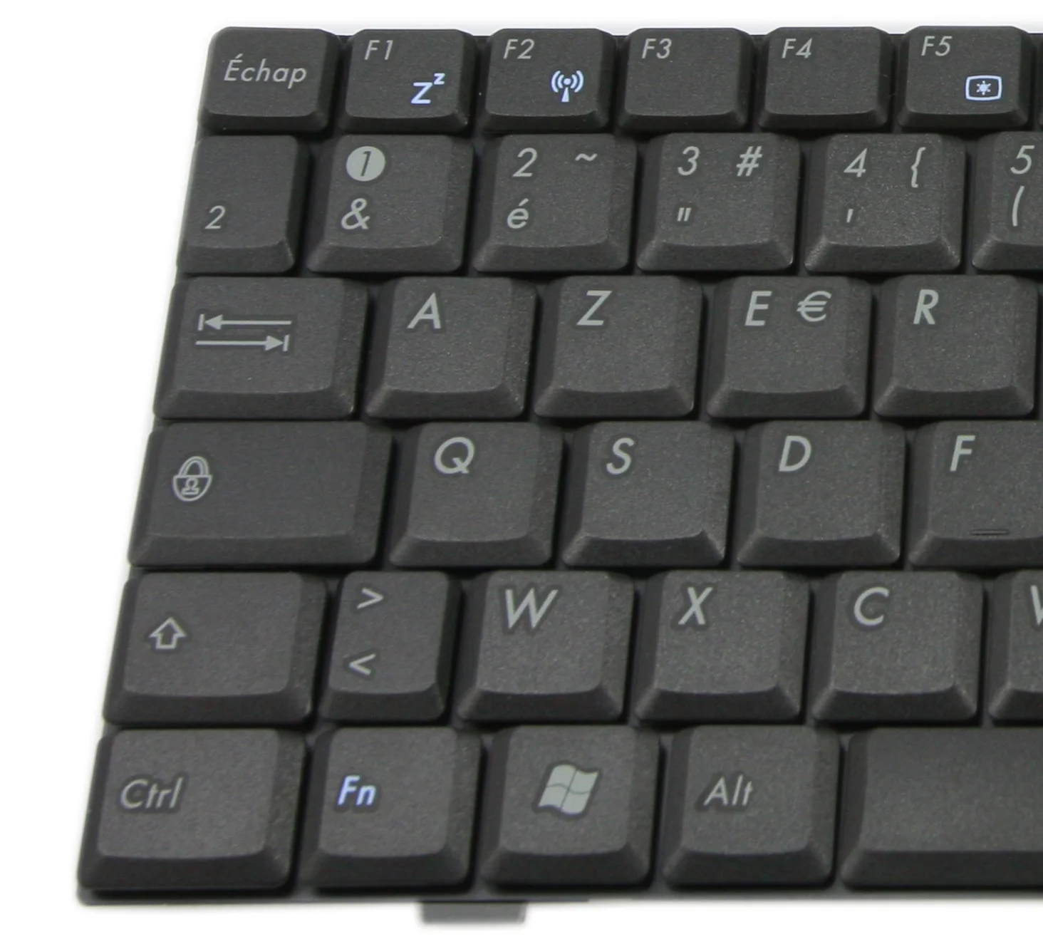 New Notebook Laptop Keyboard for Asus Eee PC EeePC 904 1000 1000H 1000HA 1000HD U1F Series Black French FR Version - V021562DK1