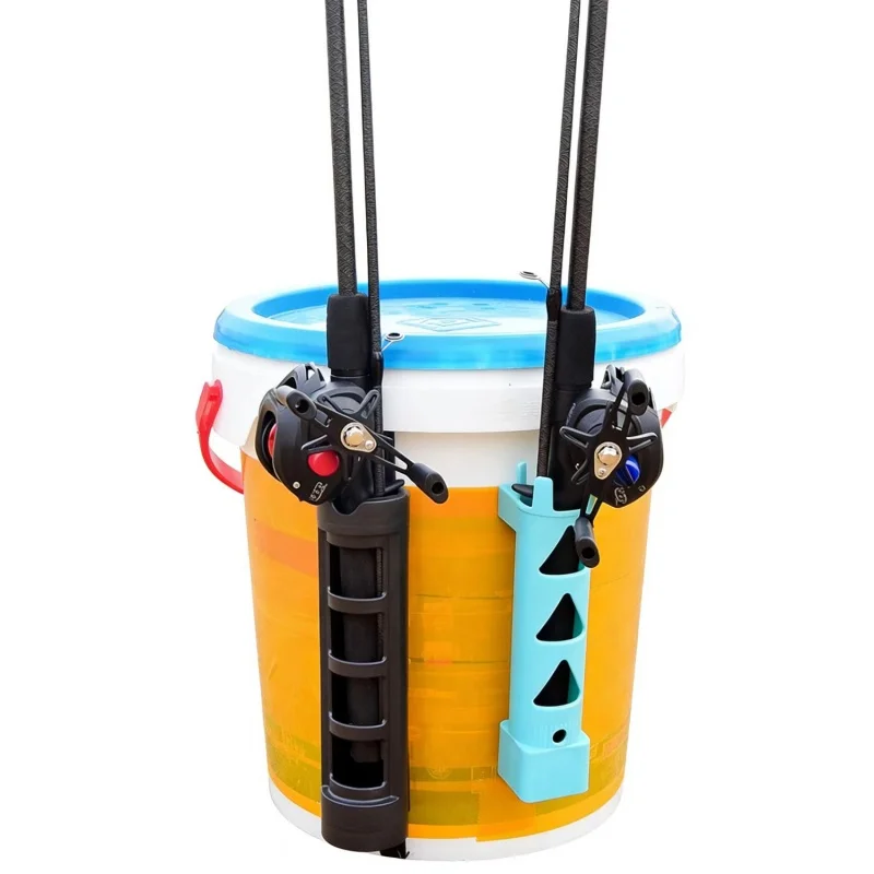 ISURE MARINE Fishing Bucket Pole Inserter Portable And Quick Pole Inserter Fishing Bucket Plastic Bucket Pole Inserter
