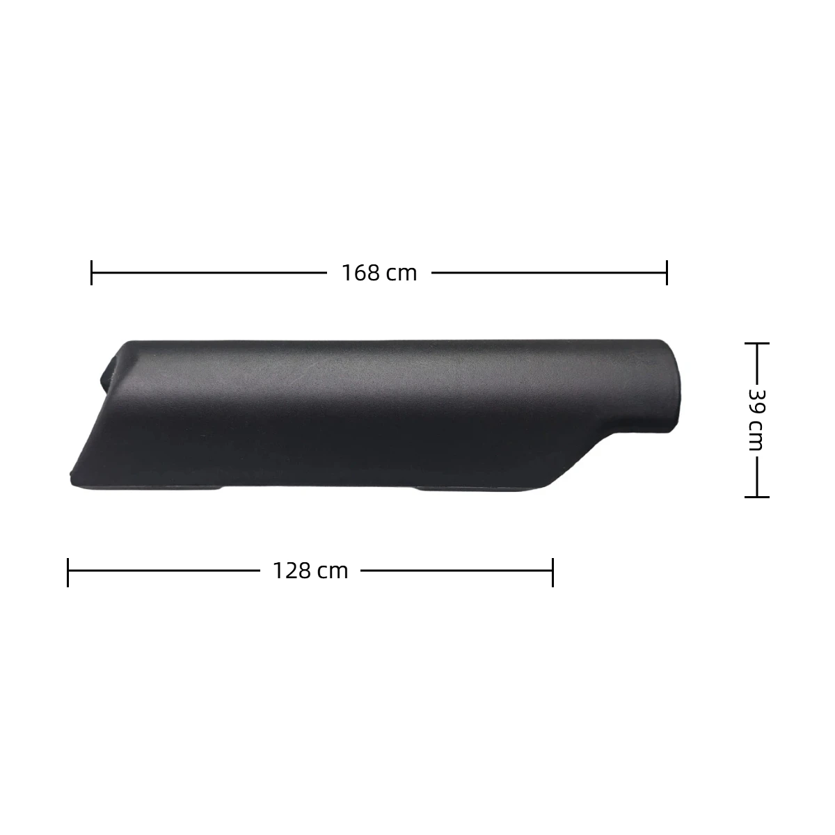 Low-Profile CTR-Style Cheek Riser, Snap-On Nylon Cheek Rest Pad for AR15 M4 Buffer Tube Stock, Tool-Free Eye Alignment Enhancer