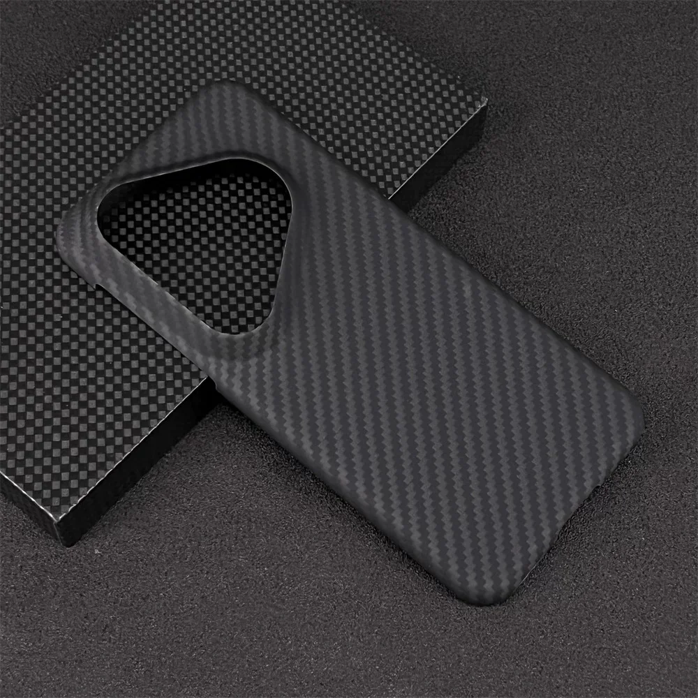 

Чехол из настоящего чистого углеродного волокна для Huawei Pura 80 Pro, легкий чехол из арамидного волокна, ультратонкий чехол для Huawei Pura80 Ultra