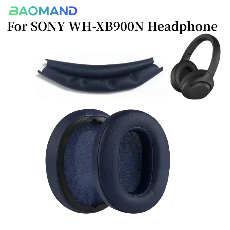 

Replacement Ear Pads Cushions for SONY WH-XB900N Headphone comfortable Sponge Soft Foam Cushion Earpads