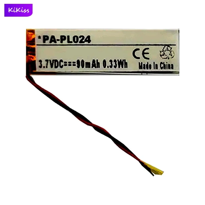 M20(371031 2line) Earphone Battery For Plantronics M20 M50 M70 M90 E10 E80 For Explorer 80 500 Bluetooth Headset 90mAh