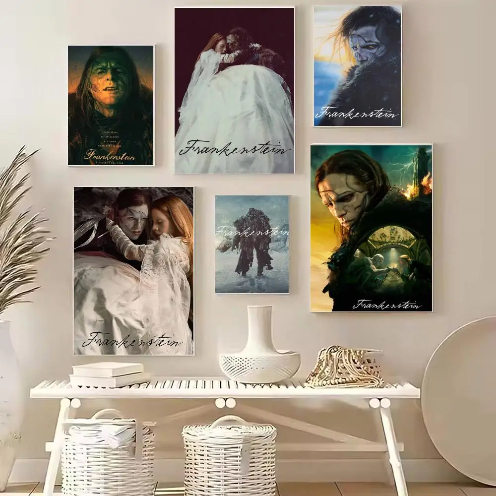 Gothic Horror F-Frankenstein Poster PP Wall Decor Posters Celebrity Art Prints Aesthetic Wall Art Bedroom Office Home Gift