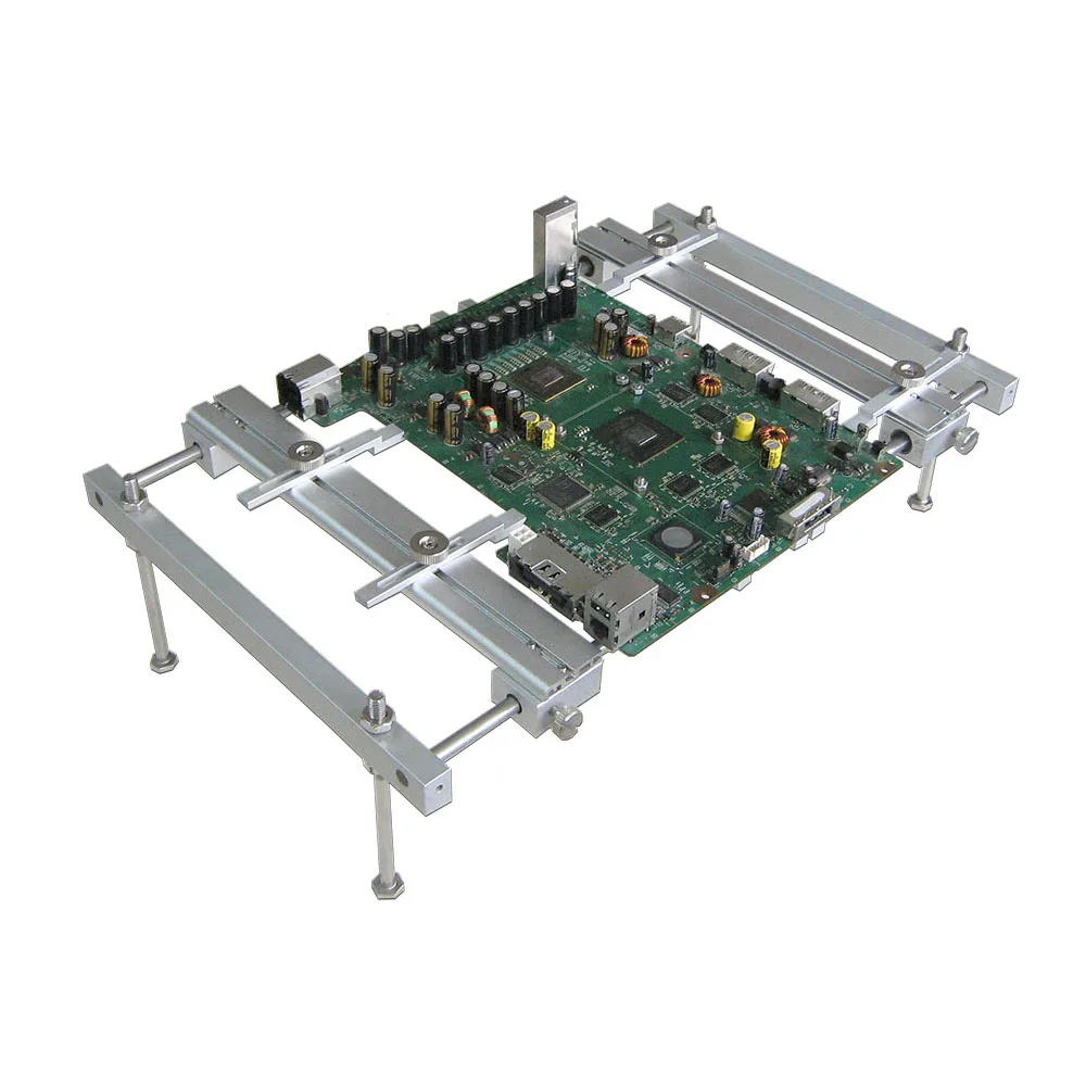 Anti-estático Motherboard Suporte de Montagem, Circuit Board Fixture Frame, Retrabalho Estação Peças, Aoyue 668 PCB, Novo