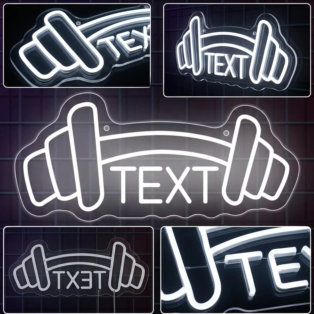 Custom Home Gym Neon Sign LED  - огляд і ціна Home Gym Names