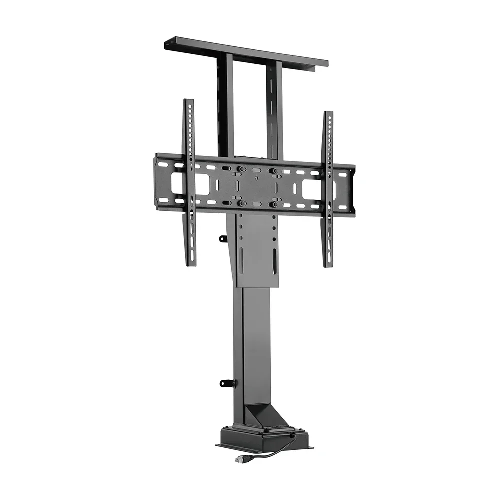 Wholesale OEM ODM Living Room Furniture Electric TV Wall Mount Motorized Height Adjustable Automatic TV Lift Stand with Remote