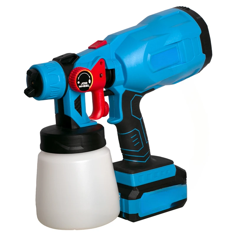 FIXTEC Airless Paint Sprayer 20V Li-ion Battery Electric Portable Cordless Power Paint Spray Gun