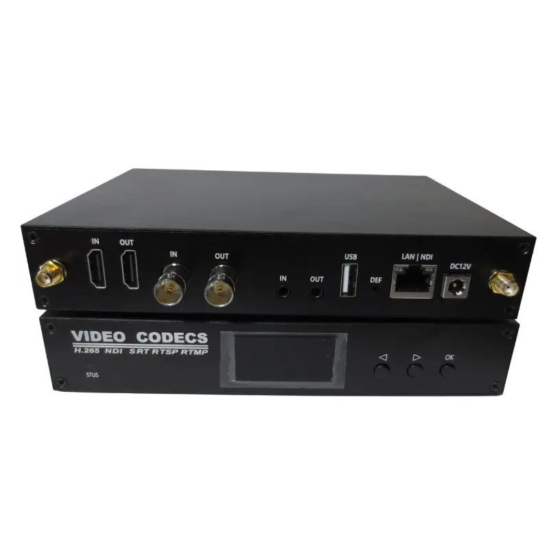 4K SDI HD for Hardware Encoder/Decoder with Live Stream Codecs and RTMP for YouTube/Facebook Live Broadcast