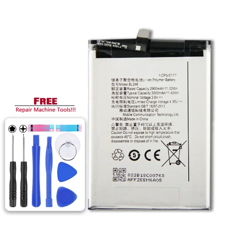 Battery Replacement Back up For Lenovo VIBE SHOT Z90-7 Z90-3 z90a40 3000mA BL246 Mobile Phone