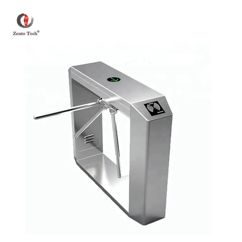 ZT Full-automatic Tripod Turnstile Dropping Arm Turnstile for Pedestrian Security Pedestrian Access Control Three Roller Gate