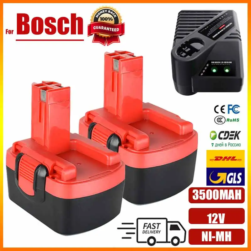 For Bosch 14.4v 3500mAh Rechargeable battery replace For Bosch 2607335273 BAT038 BAT140 BAT040 BAT041 BAT159 battery charger