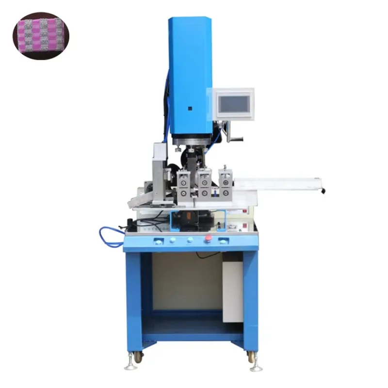 Customized Other Home Machinery Kitchen Foam Sponge Scouring Pad Making Machine Product Scrubber Lamination Hot Melt