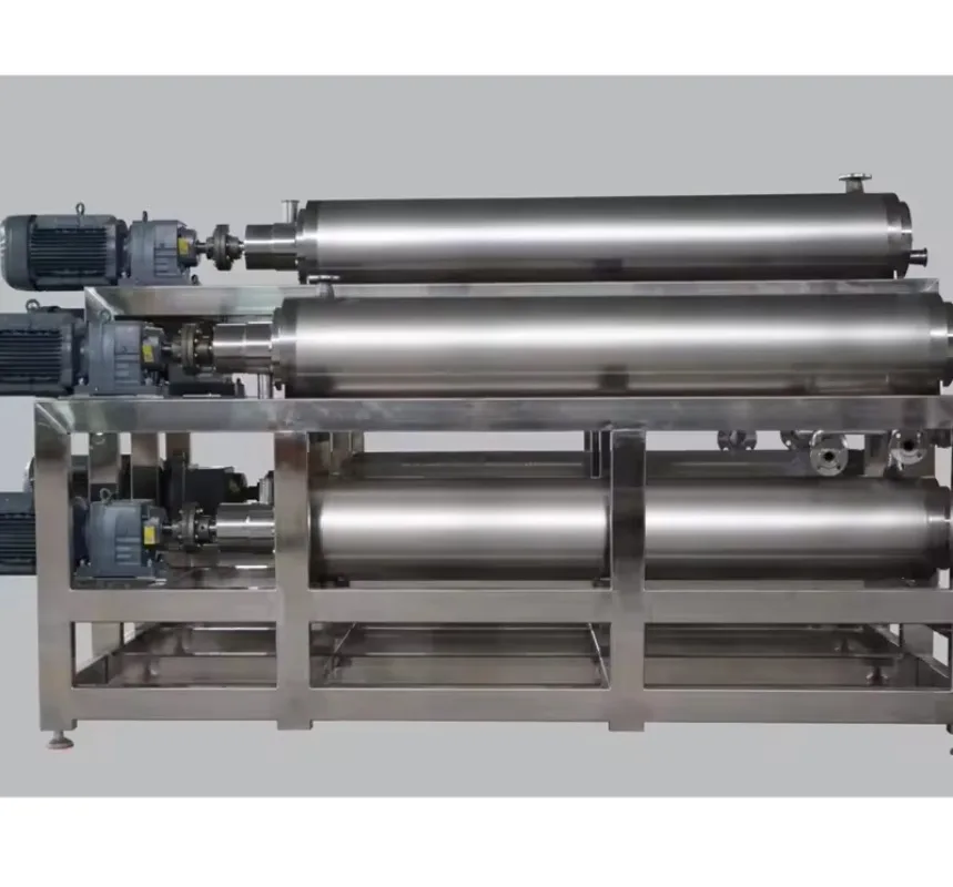 Custom High-Efficiency Scraped Surface Heat Exchanger for Margarine Butter Shortening Vegetable Chocolate Processing Line