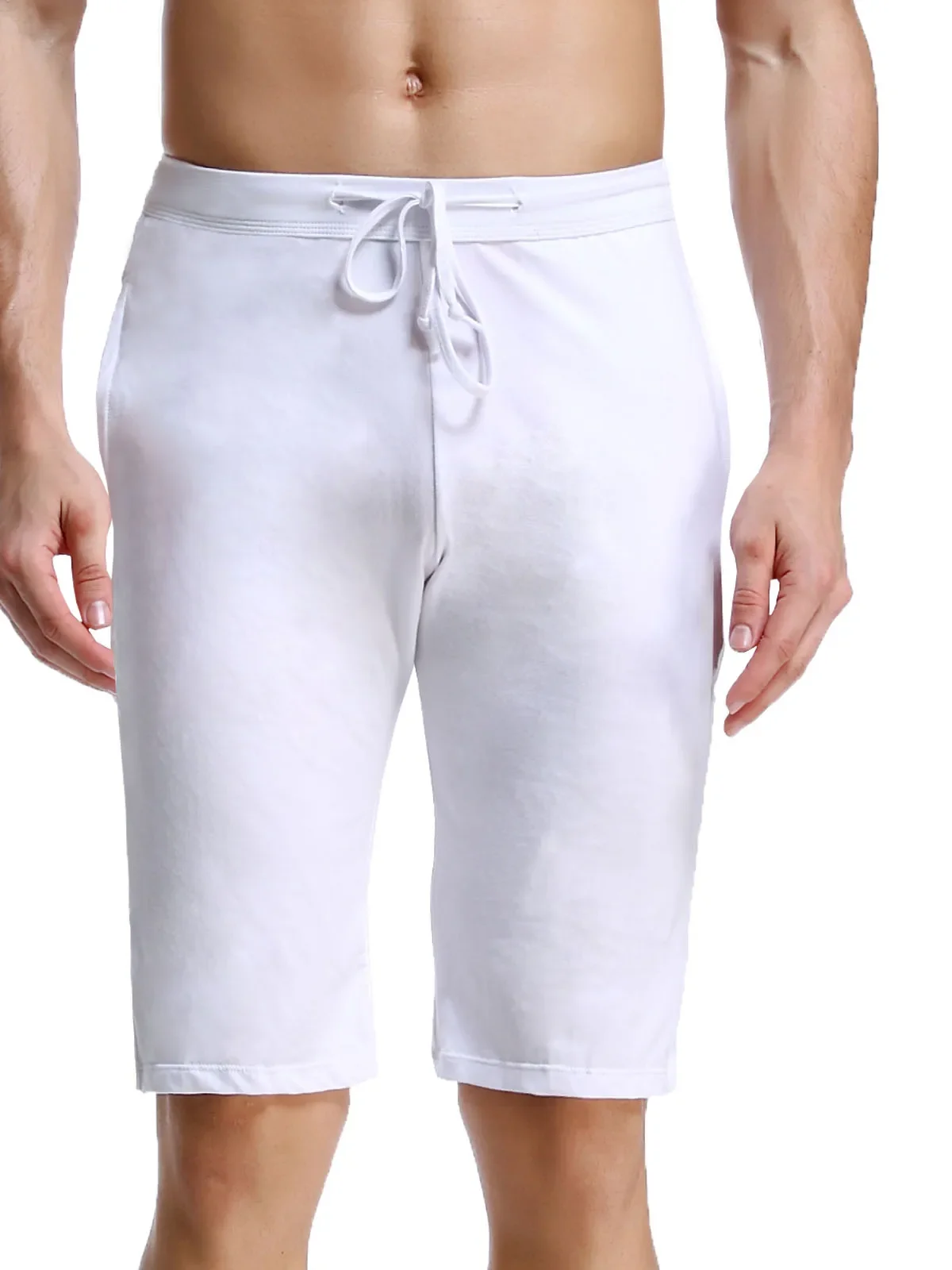 

5pc Thin five cent pants casual shorts men loose home pants men summer pajamas cotton leggings outside the home pants