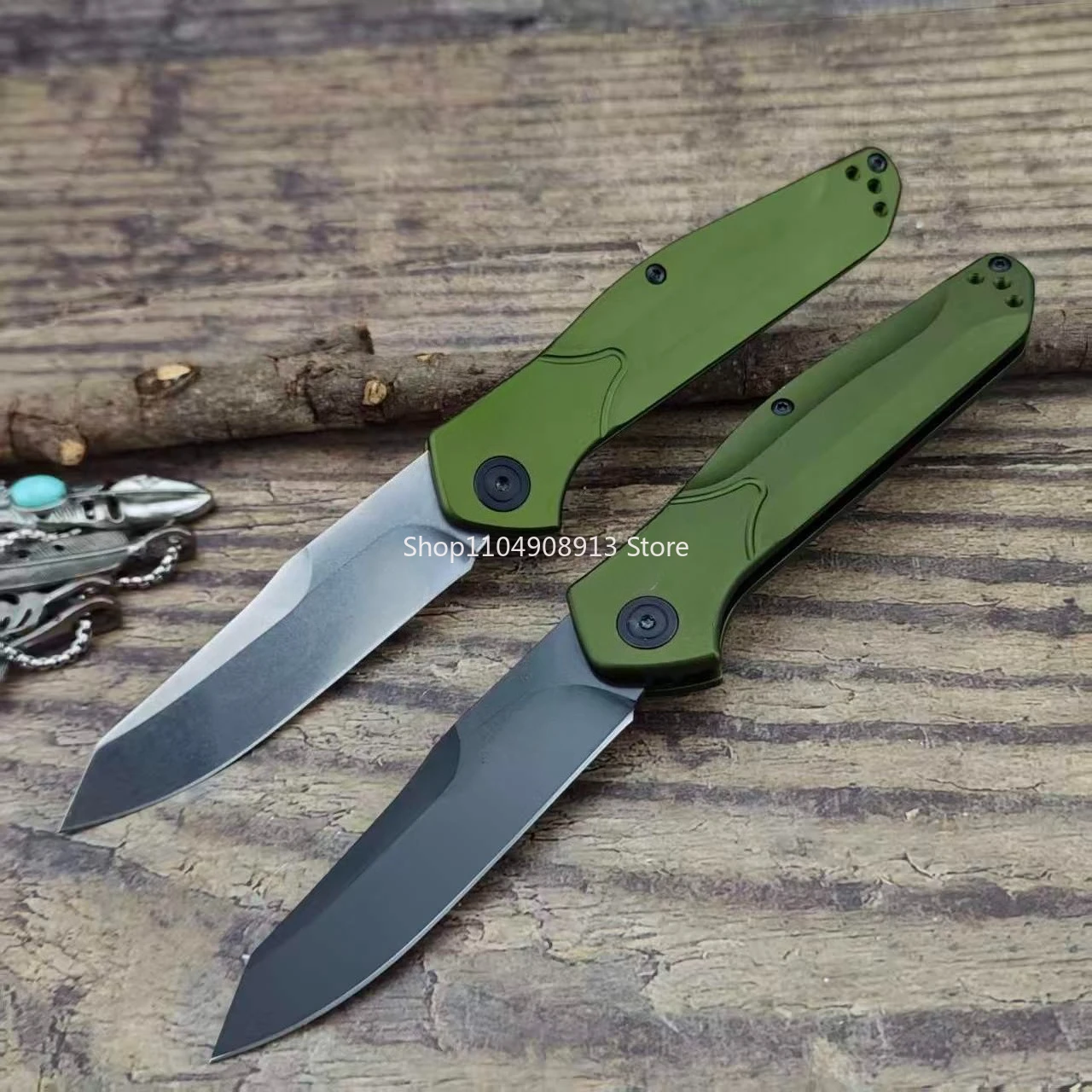 9400 Osborne Folding Knives Reverse Tanto D2 Steel Blade EDC Utility Tool for Camping Hiking Backpacking Daily Pocket Knife