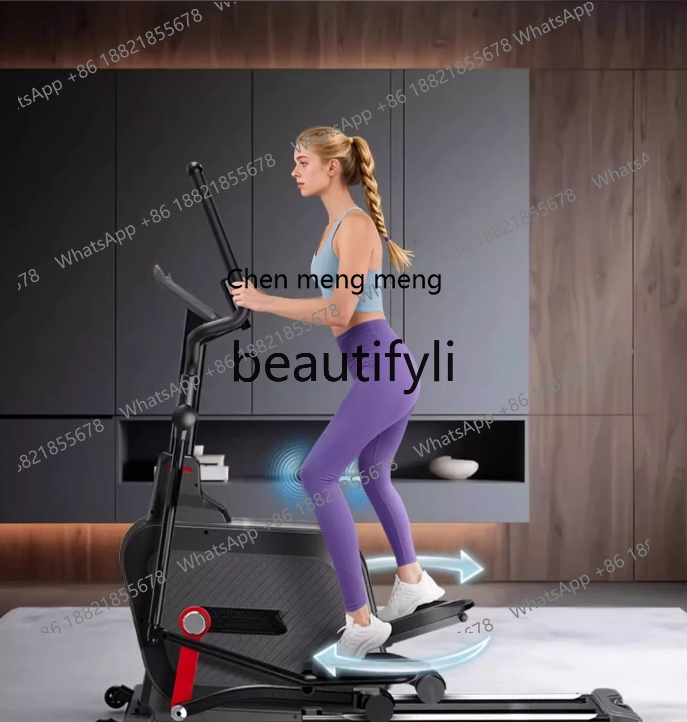 

x Elliptical Machine Home Fitness Magnetic Control Elliptical Trainer Indoor Exercise Gym Stepper