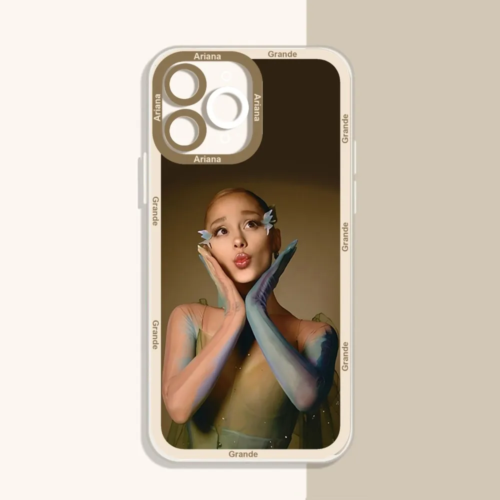 A-Ariana Grande Phone Case For IPhone 12 11 13 14 Pro Max XR XS Max X SE2020 7 8 Plus Case