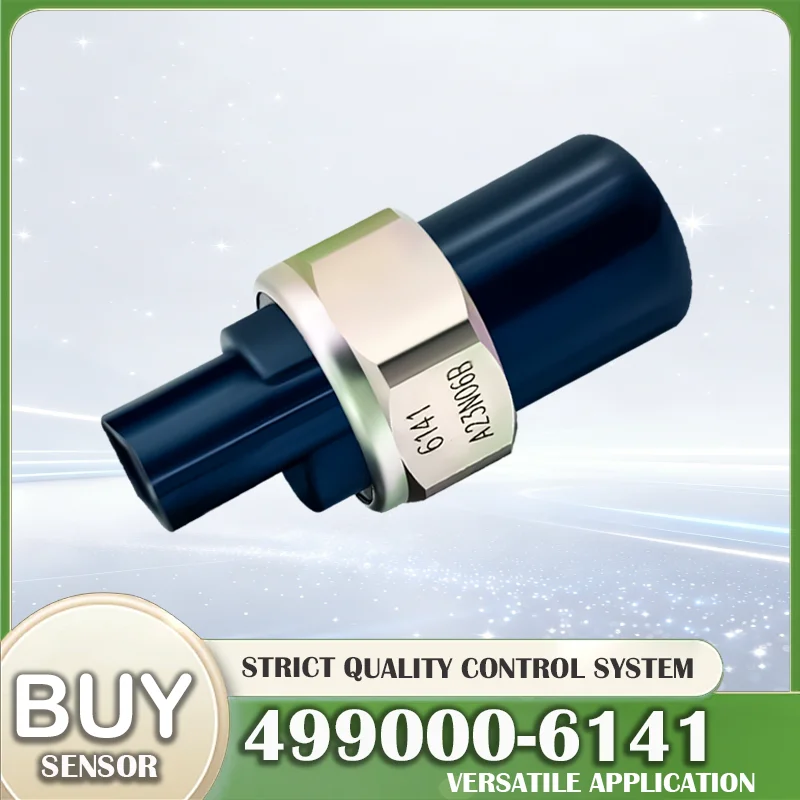 200MPa Fuel Rail Pressure Sensor 499000‑6141, φ30 Hexagon Nut M22*1.5 Thread, For Denso Nissan.LH3130