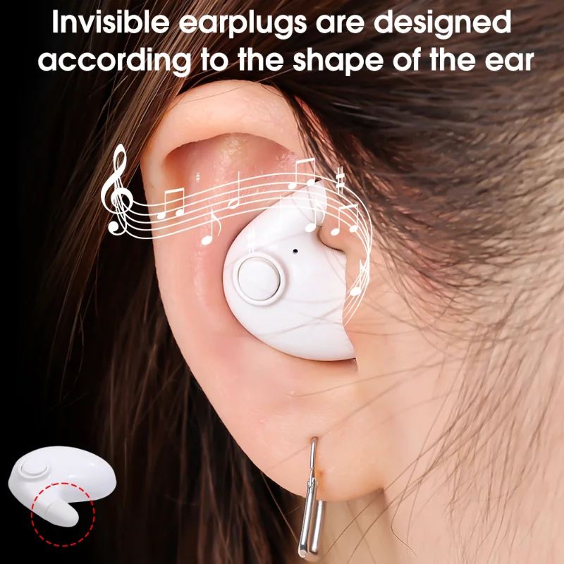 Écouteurs Bluetooth 5.3 Sans Fil Yilear – Graves Puissants, Réduction Bruit Avancée, IPX5 Étanche, Micro HD – Oreillettes Invisibles
