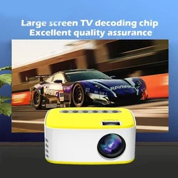 Home Theater Protable LED Mini Projector MulitMedia Support Power Bank Charging Built in Loudspeaker with Audio Out Video Palyer