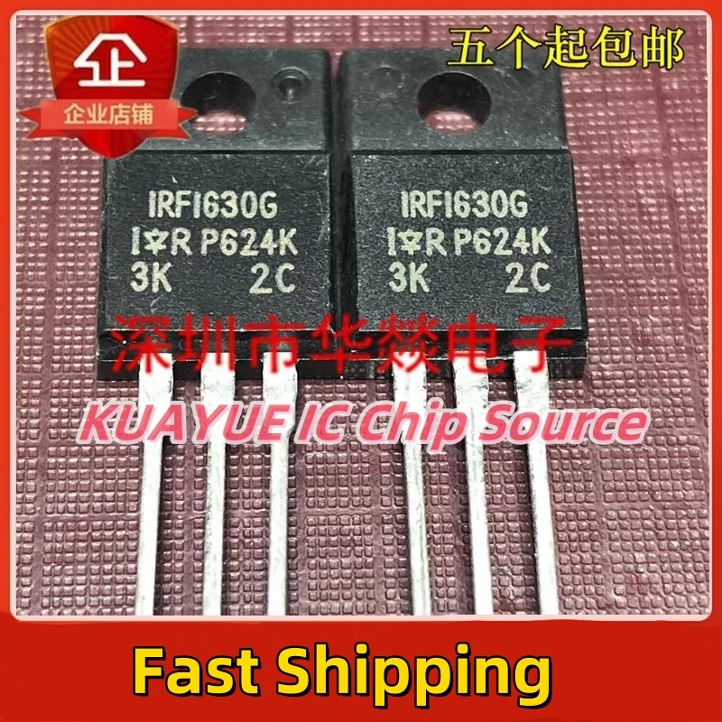 10PCS-30PCS/ IRFI630G   TO-220F  200V 5.9A  Fast Shipping Quality Guarantee