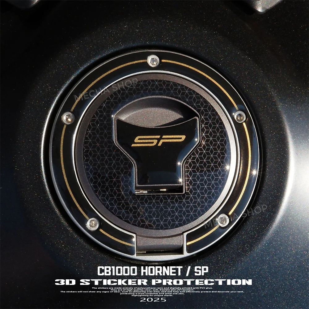 

CB1000 Hornet SP Accessories For Hornet CB1000 SP 2025 3D Tank Pad 3D Resin Sticker Protection Kit