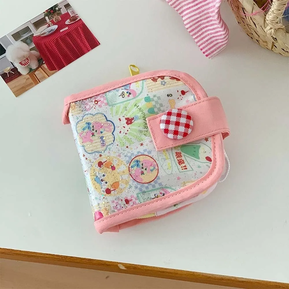 

Cartoon Animal Dopamine Coin Purse PVC Large Capacity Small Makeup Lipstick Bag Korean Style Anti-splash Water