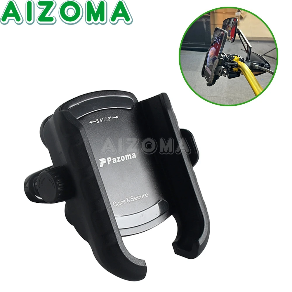 Motorcycle Cell Phone Holder Smartphone Handlebar Stand Mount For Harley V-Rod VRSCA VRSCB Custom Night Rod VRSCD VRSCDX VRSCSE