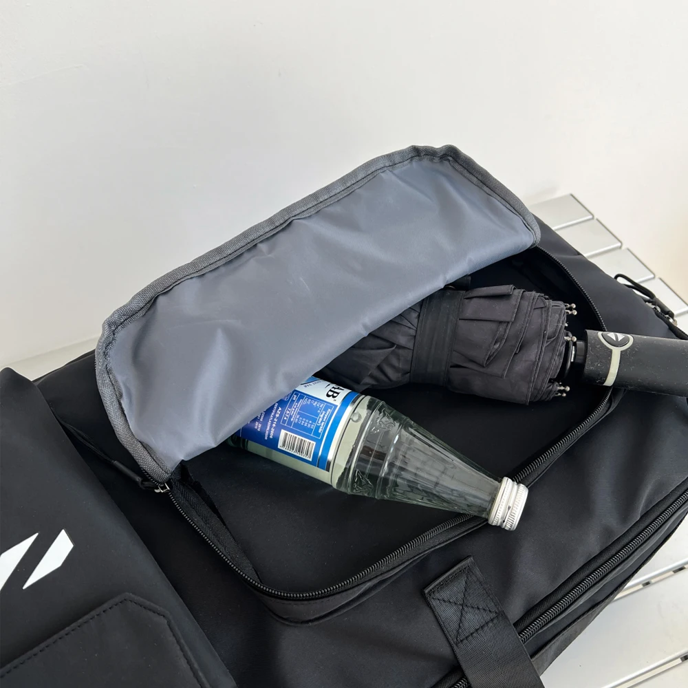 1PCS Large Duffle Bag for Gym & Travel - 50L Water-Resistant Duffel with Shoe Compartment - Weekender Carry-On Bag for Men Women