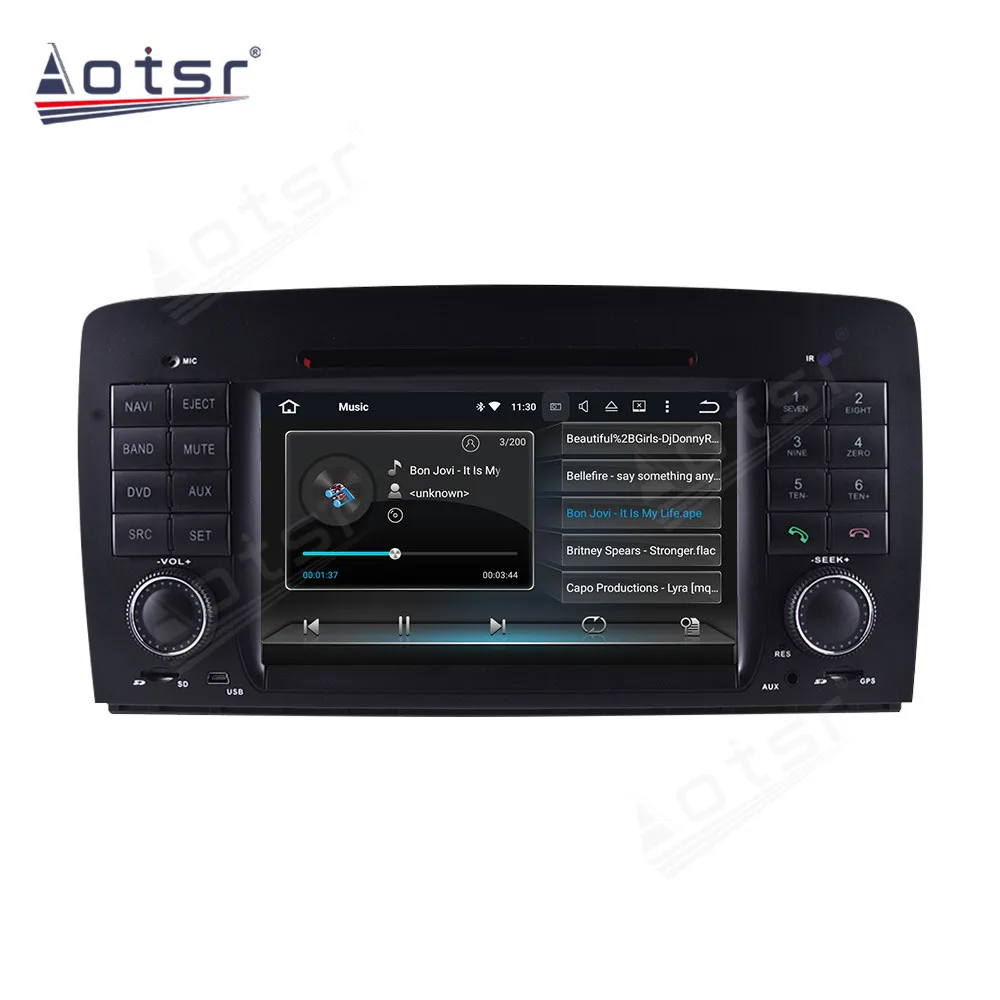 7 بوصة أندرويد 13 لمرسيدس بنز R-Class W251 R280 R300 R320 2005 - 2012 راديو السيارة Autoradio فيديو الوسائط المتعددة RDS مشغل ديفيدي