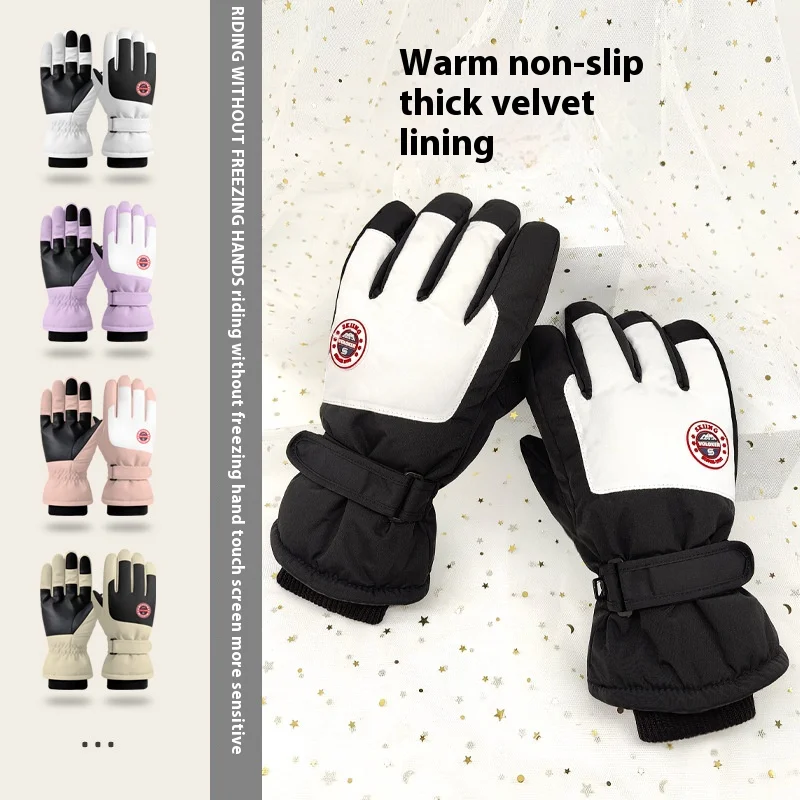 

Universal Ski Gloves Warm Waterproof Gloves Breathable Insulated Gloves Snowboard Sport Mittens Snow Gear Winter Accessories
