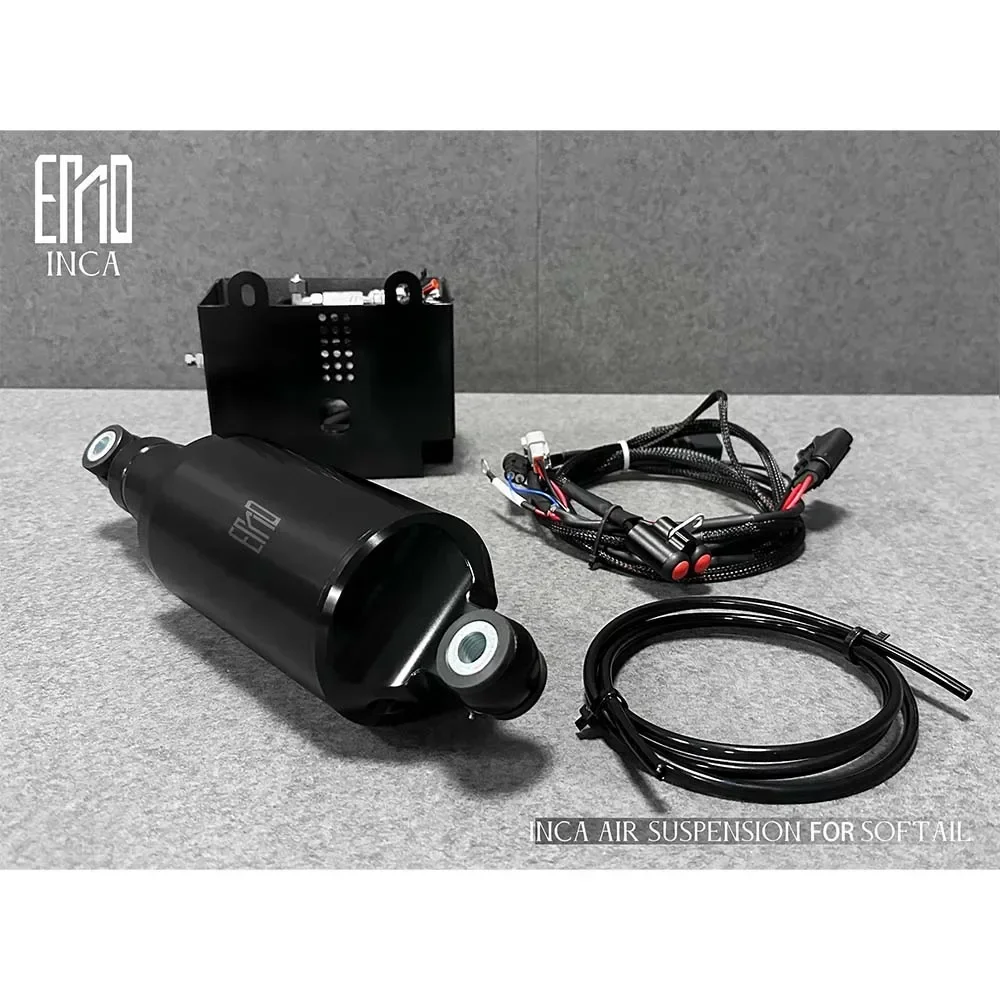

2025 Hot Sale INCA Customized Motorcycle Single Air Suspension for Fat Boy/Breakout/softail