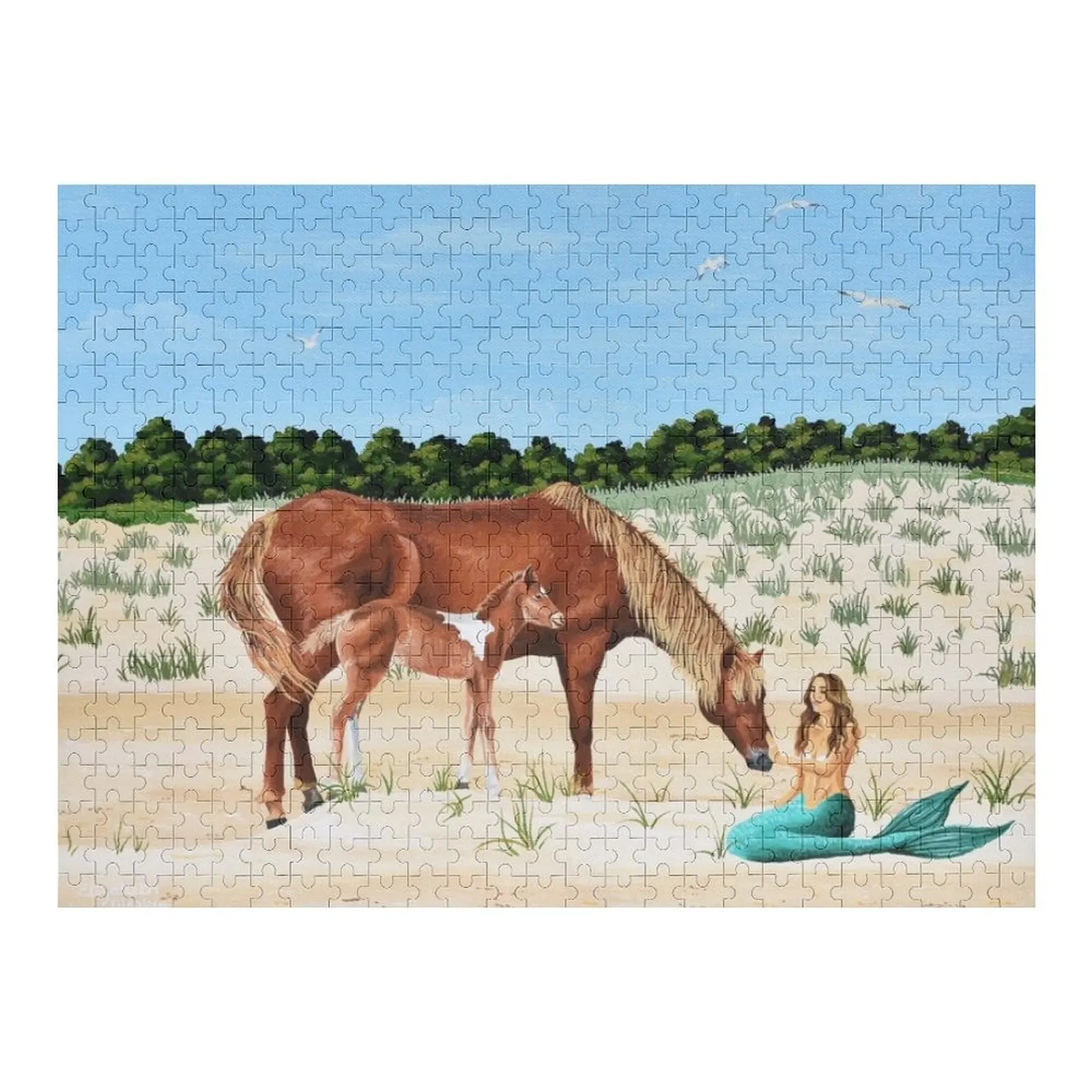 

Assateague Island Jigsaw Puzzle Woodens For Adults Personalized Wooden Name Personalised Puzzle