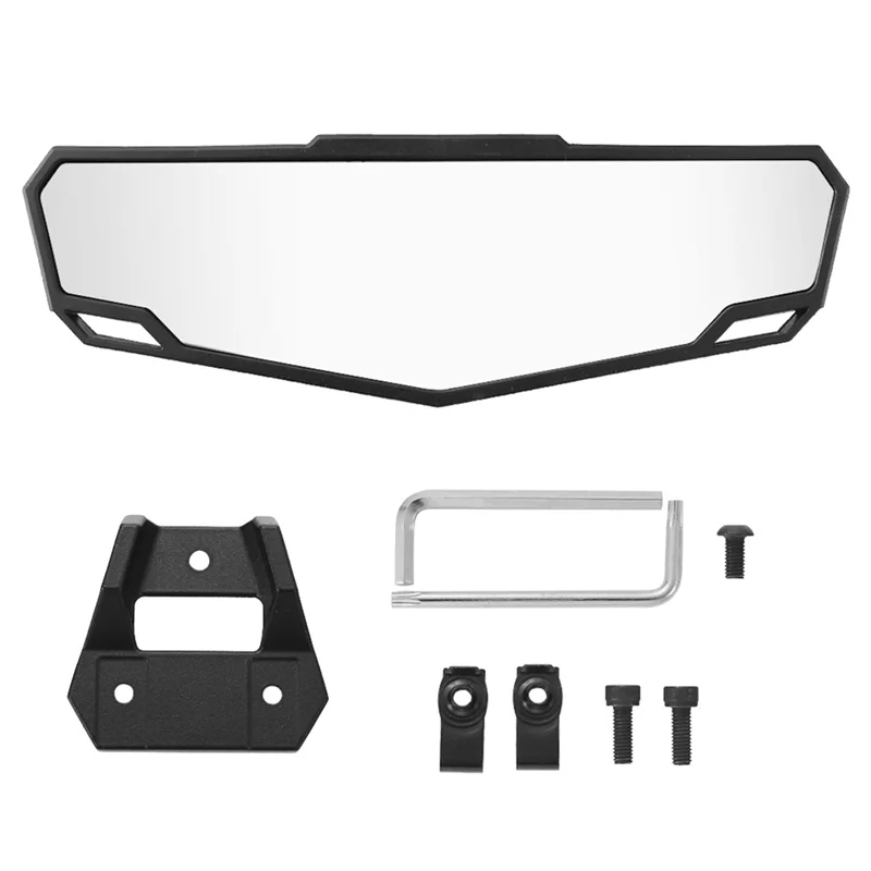 A57E-UTV Rear View Mirror, Center Convex Rearview Mirror 2883763 For Polaris RZR PRO XP/XP 4 2020 2021 2022 2023 Replacement