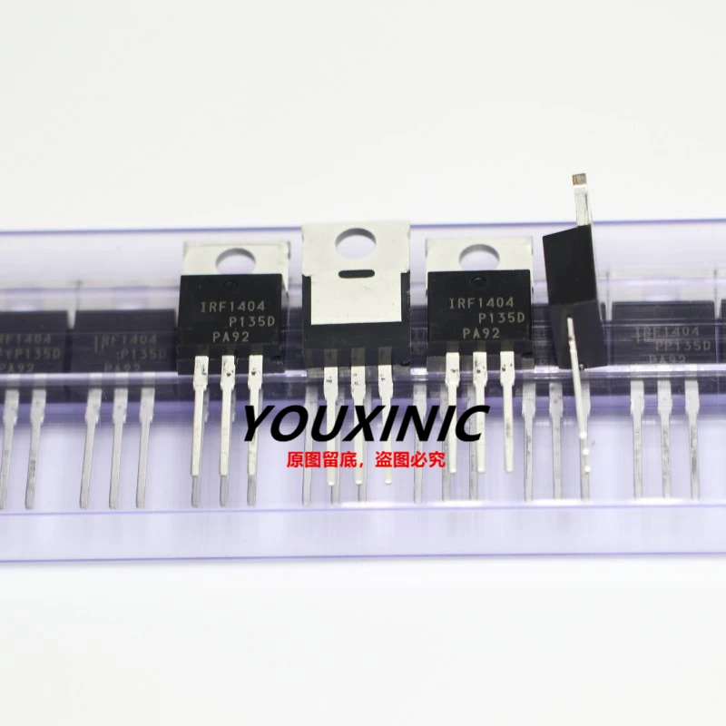 YOUXINIC 2021+  50pcs  100% New Imported Original IRF1404 IRF1404PBF  MOS FET 162A 40V