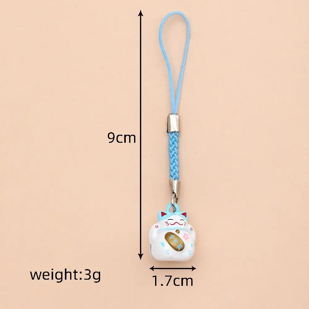 Lucky Cat Lucky Cat Phone Charms Phone Charms Short Maneki Neko Phone Chain Ins Anti Loss Fortune Cat Keychain Female Lady Girl