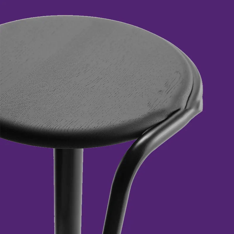 الجلود قطب بار البراز عالية سوداء قابل للتعديل الحلاق كراسي بار معدنية الكمبيوتر الجمالية تابوريتي ألتو مجموعات أثاث الحدائق