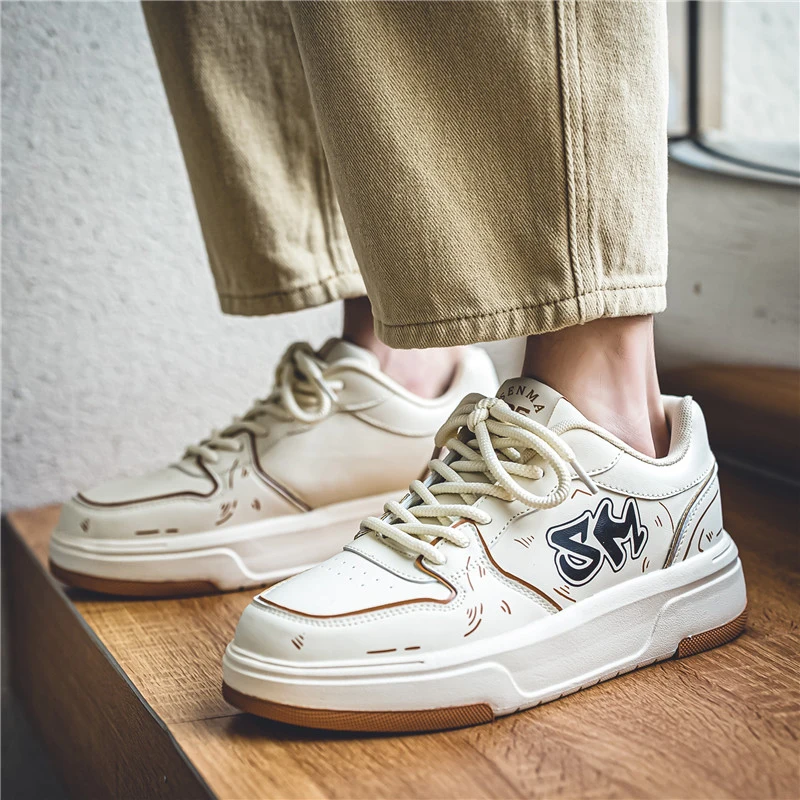 

Semir Men's New Trendy Casual Easiest for Match Daily Height Increasing Board Shoes