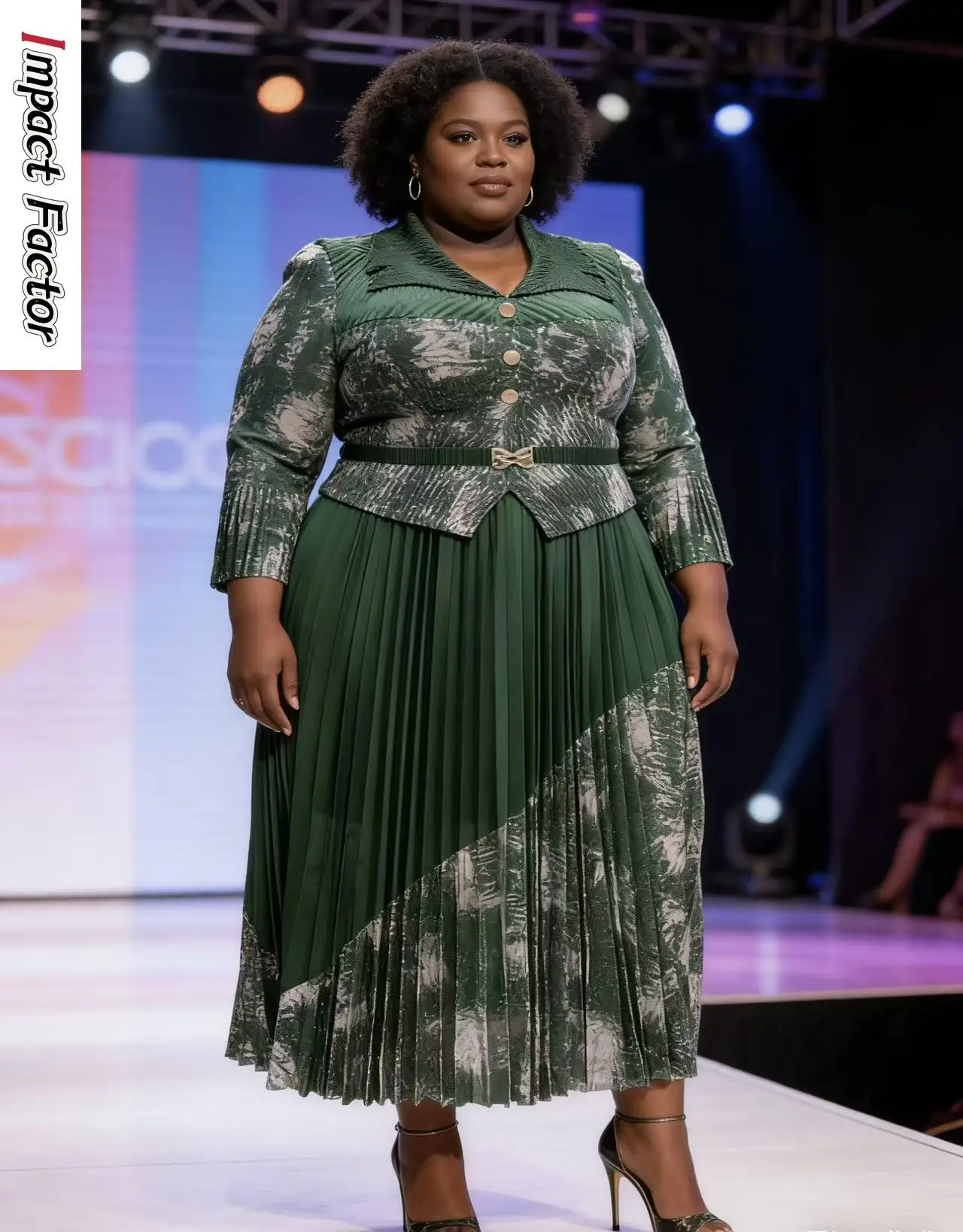 

Плиссированное платье Miyake свободного кроя, модное, с бронзовым отливом, элегантное, легкое, роскошное, с эффектом стройности на талии, женское, новинка 2026 года