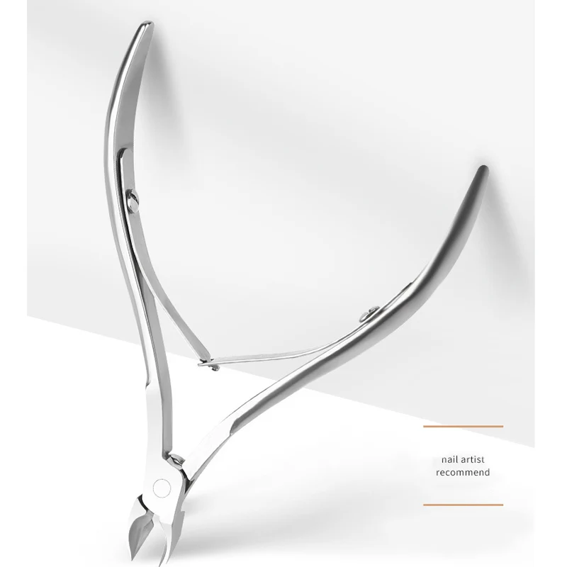 

Кусачки для ногтей из нержавеющей стали, профессиональные кусачки для кутикулы, ножницы для удаления омертвевшей кожи, ножницы для ухода за красотой, маникюрные инструменты