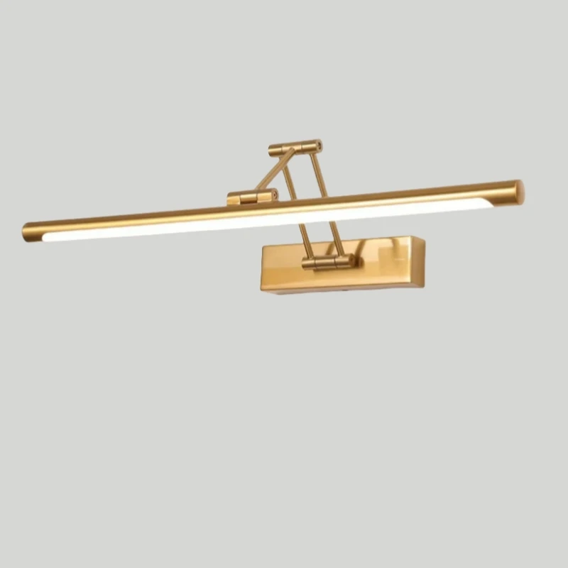 khelse Foldable LED Bathroom Wall Lamp Gold 4