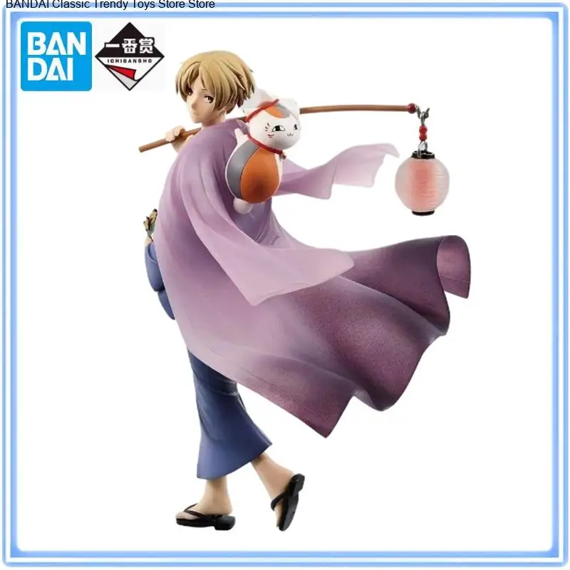 Оригинальная фигурка BANDAI Ichiban Kuji Natsume's Book of Friends Natsume Takashi&Madara, приз, экшн-фигурка, коллекция моделей