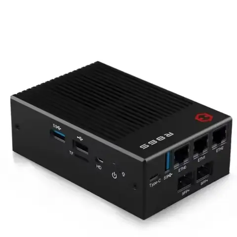 1pcs/lot! New Original GW R86S U1 U2 U3 U4 T1 T2 T3 T4 Mini PC Host Multi Port 2.5G 10G N6005 N5105 Soft Router Routing