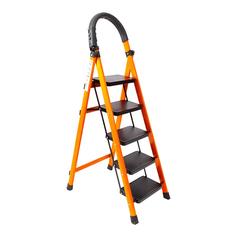 

Household ladder folding multi-functional telescopic thickened indoor herringbone ladder step ladder staircase small portable er