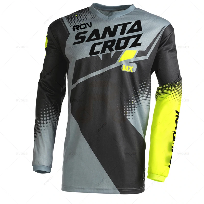 Rcn Racing Mx Enduro Radtrikot DH Motocross Downhill-Anzug BMX Mountainbike-Trikots Camiseta MTB Atmungsaktives Shirt