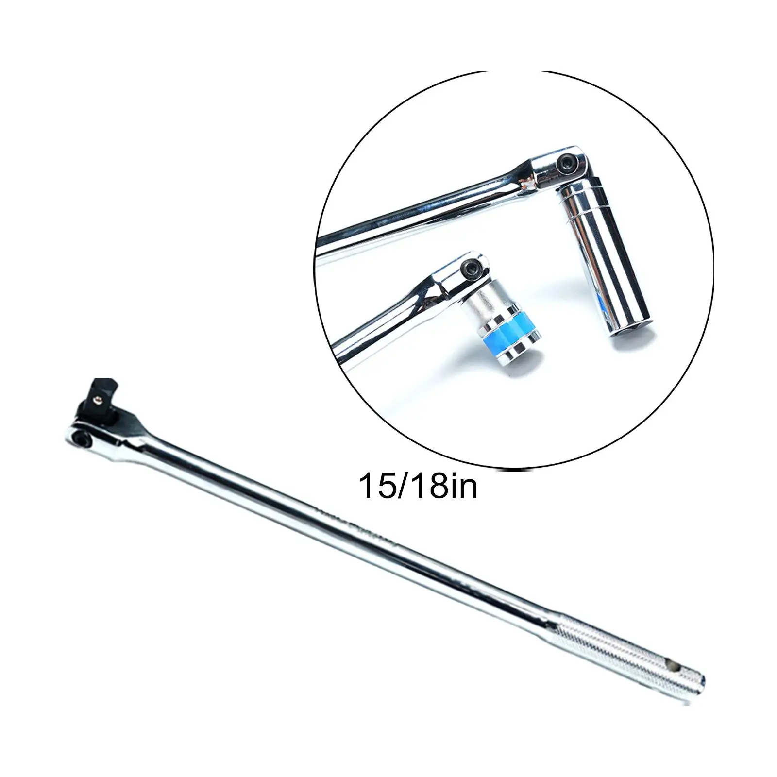 Socket Wrench Premium 1/2 inch Steering Handle Heavy Duty Ergonomics Torque Wrench Long Force Bar Activity for Maintenance