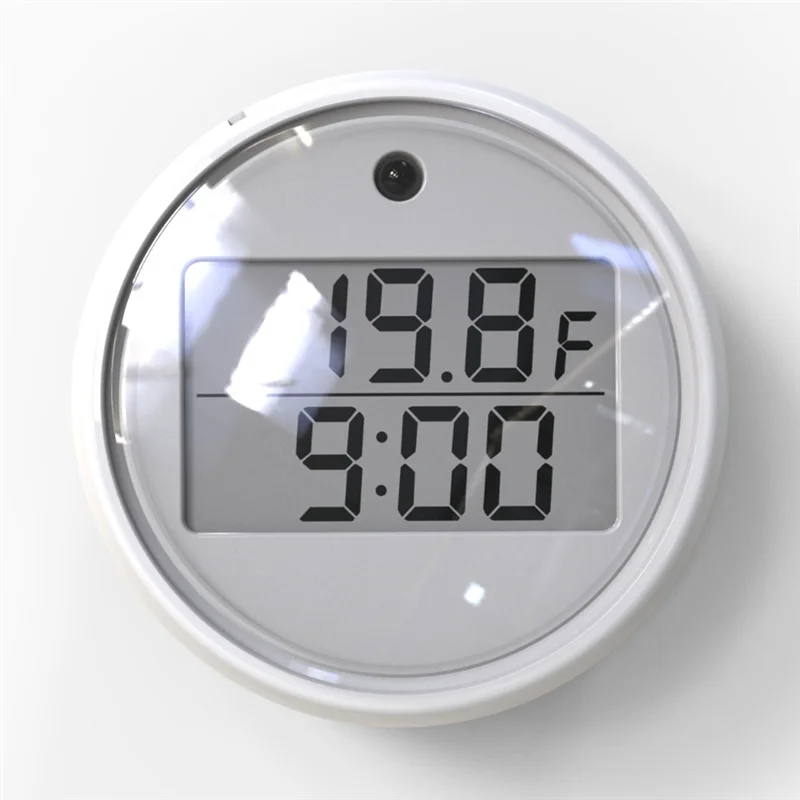 WOWFU-مقياس حرارة حمام الجليد مع مؤقت، ميزان حرارة غمر الماء البارد العائم 2 في 1 متعدد الوظائف ميزان حرارة حمام الثلج